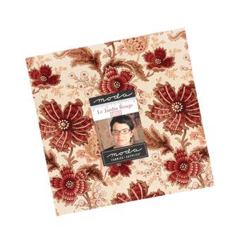 Le Jardin Rouge  Layer Cake by French General for Moda Fabrics - RESERVE, Image
