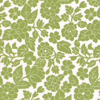 Bloomsberry 55351-24 White-Leaf London by Camille Roskelley for Moda Fabrics