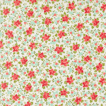 Bloomsberry 55353-11 White Marylebone by Camille Roskelley for Moda Fabrics, Image