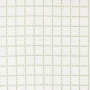 Bloomsberry 55354-25 White-Green Stroll by Camille Roskelley for Moda Fabrics, Image