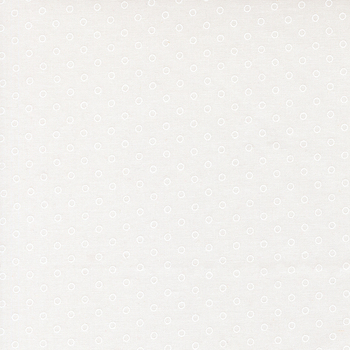 Bloomsberry 55356-11 White Favorite Dot by Camille Roskelley for Moda Fabrics, Image