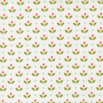 Bloomsberry 55357-11 White Mayfair by Camille Roskelley for Moda Fabrics, Image