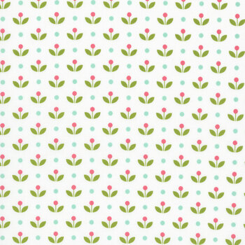 Bloomsberry 55357-11 White Mayfair by Camille Roskelley for Moda Fabrics