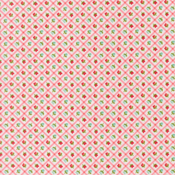 Bloomsberry 55358-11 Blush Check by Camille Roskelley for Moda Fabrics, Image