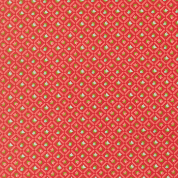 Bloomsberry 55358-18 Red Check by Camille Roskelley for Moda Fabrics, Image