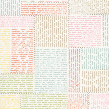 Bug Collector 55730-11 Cloud In The News by Sweetwater for Moda Fabrics