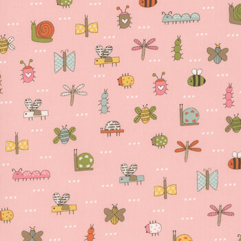 Bug Collector 55731-14 Blush The Bugs by Sweetwater for Moda Fabrics