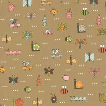 Bug Collector 55731-19 Stone The Bugs by Sweetwater for Moda Fabrics