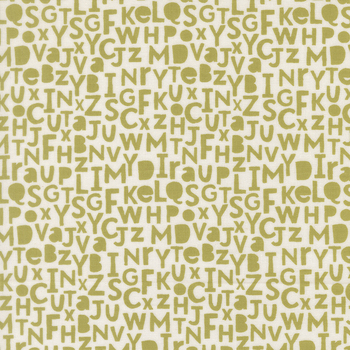 Bug Collector 55732-27 Leaf Alphabet by Sweetwater for Moda Fabrics, Image