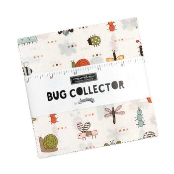 Bug Collector  Charm Pack by Sweetwater for Moda Fabrics - RESERVE, Image