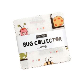 Bug Collector  Mini Charm Pack by Sweetwater for Moda Fabrics - RESERVE, Image
