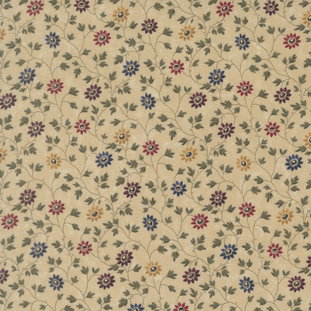 Honeysuckle Farm 9853-11 Dandelion Daisy Vine by Kansas Troubles Quilters for Moda Fabrics, Image