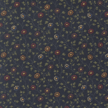 Honeysuckle Farm 9853-14 Bluebell Daisy Vine by Kansas Troubles Quilters for Moda Fabrics, Image