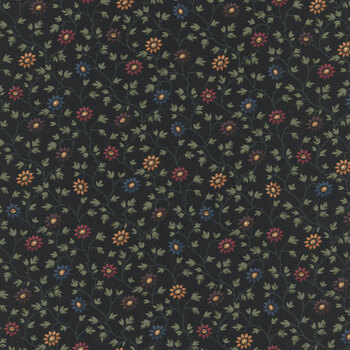 Honeysuckle Farm 9853-19 Mulch Daisy Vine by Kansas Troubles Quilters for Moda Fabrics