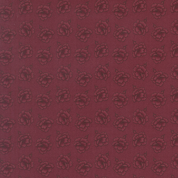 Honeysuckle Farm 9854-13 Rose Dusty Roses by Kansas Troubles Quilters for Moda Fabrics, Image