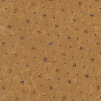 Honeysuckle Farm 9855-12 Goldenrod Tulips by Kansas Troubles Quilters for Moda Fabrics, Image