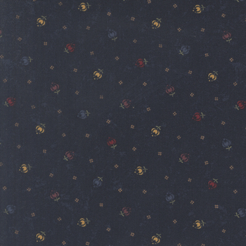 Honeysuckle Farm 9855-14 Bluebell Tulips by Kansas Troubles Quilters for Moda Fabrics, Image