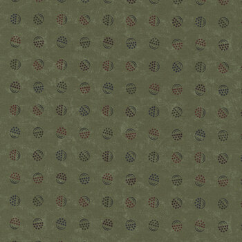Honeysuckle Farm 9856-15 Leaf Berry Bucket by Kansas Troubles Quilters for Moda Fabrics