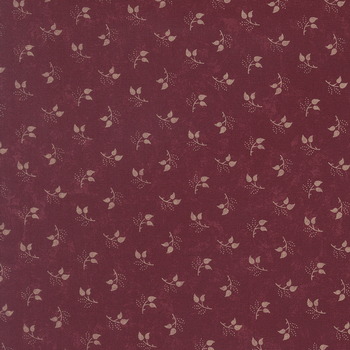 Honeysuckle Farm 9857-13 Rose Leaf Duo by Kansas Troubles Quilters for Moda Fabrics, Image
