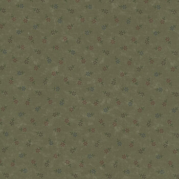 Honeysuckle Farm 9858-15 Leaf Strawflowers by Kansas Troubles Quilters for Moda Fabrics