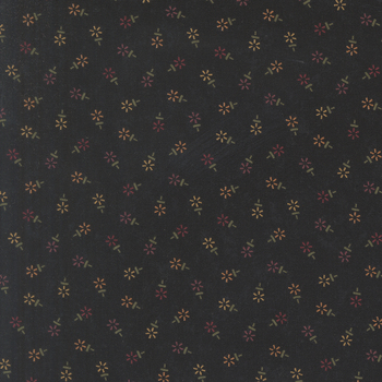 Honeysuckle Farm 9858-19 Mulch Strawflowers by Kansas Troubles Quilters for Moda Fabrics, Image