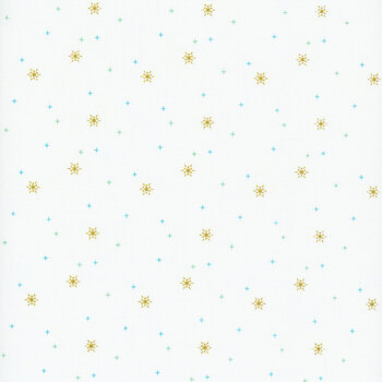 Sparkler SC652-ICEBERG Snowflake by Melissa Mortenson for Riley Blake Designs, Image