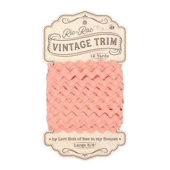 Lori Holt 5/8" Ric Rac Vintage Trim - 12yds - Frosting