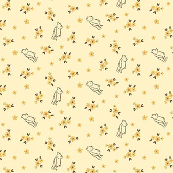 Winnie-the-Pooh Baby C18595-YELLOW Ditsy Yellow by Echo Park Paper Co. for Riley Blake Designs