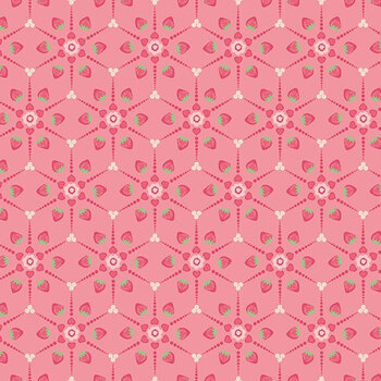 Bloom & Heart C18443-PINK Berry Pop Pink by Cherry Guidry for Riley Blake Designs