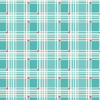 Bloom & Heart C18446-COTTAGE Sweet Tartan Cottage by Cherry Guidry for Riley Blake Designs
