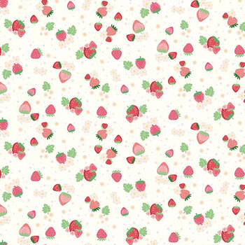 Bloom & Heart C18444-OFFWHITE Berry Patch Off White by Cherry Guidry for Riley Blake Designs