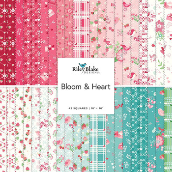 Bloom & Heart  10" Stacker by Cherry Guidry for Riley Blake Designs