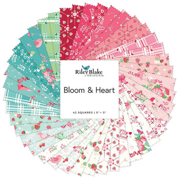 Bloom & Heart  5" Stacker by Cherry Guidry for Riley Blake Designs