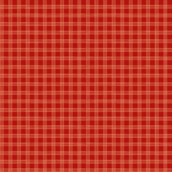To My Love C18587-RED Plaid Red by Sandy Gervais for Riley Blake Designs