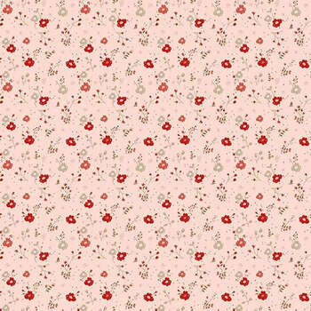 To My Love C18586-PINK Delicate Floral Pink by Sandy Gervais for Riley Blake Designs