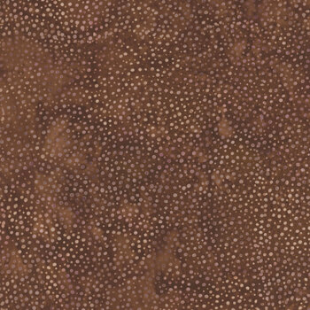  885-108 Dot Batiks Chocolate by Hoffman Fabrics