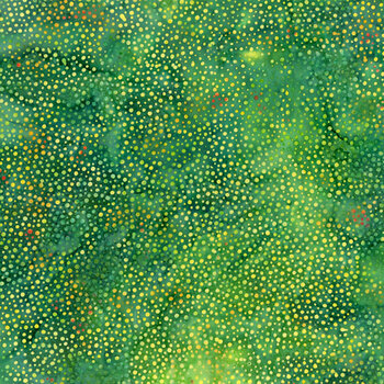  885-115 Dot Batiks Grass by Hoffman Fabrics, Image