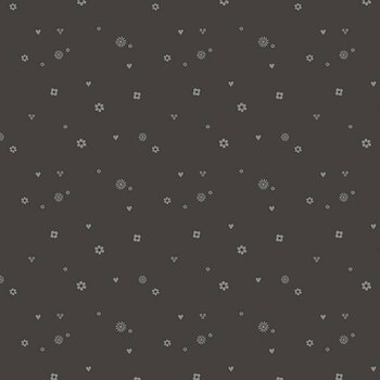 Bees and Blossoms C18435-CHARCOAL Confetti Charcoal by Lindsey Weight for Riley Blake Designs