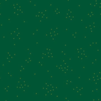 Scattered-A-Cross C370-CHRISTMASGREEN Christmas Green by Riley Blake Designs
