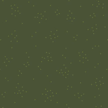 Scattered-A-Cross C370-CHIVE Chive by Riley Blake Designs