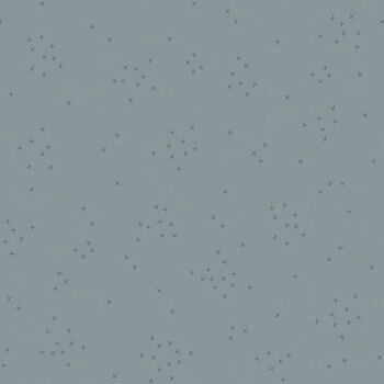 Scattered-A-Cross C370-STORM Storm by Riley Blake Designs
