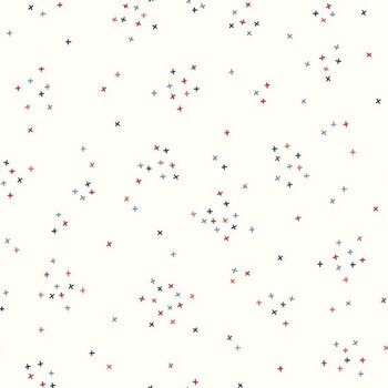 Scattered-A-Cross C375-PATRIOTIC On Cloud Patriotic by Riley Blake Designs