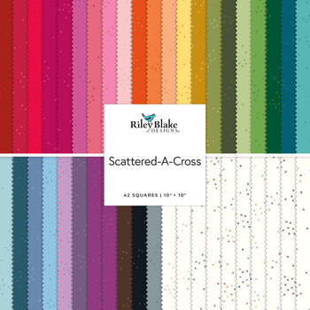 Scattered-A-Cross  10" Stacker by Riley Blake Designs