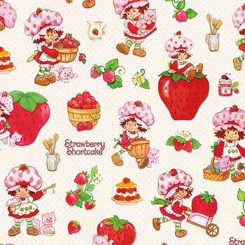 The World of Strawberry Shortcake™ C18560-CREAM Main Cream by Riley Blake Designs