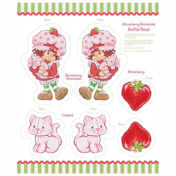 The World of Strawberry Shortcake™ P18567-PANEL Softie Panel by Riley Blake Designs