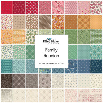 Family Reunion  Fat Quarter Bundle by Lori Holt for Riley Blake Designs