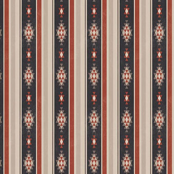 Horseshoe Creek C18473-TERRACOTTA Stripes Terracotta by Riley Blake Designs