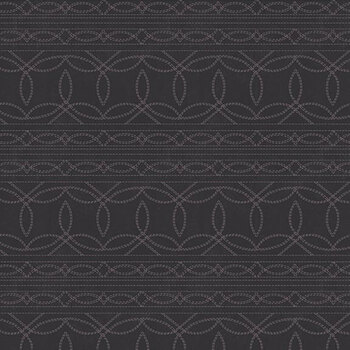 Horseshoe Creek C18475-CHARCOAL Stitching Charcoal by Riley Blake Designs