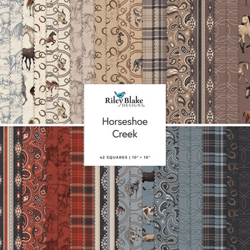 Horseshoe Creek  10" Stacker by Riley Blake Designs