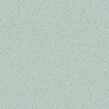 Backroad Blooms A-10606-B Sentiments Faded Denim by The Quilted Cow for Andover Fabrics